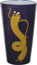 Adventure Time Characters in Space Pint Glass