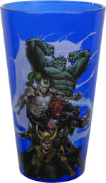 Avengers Heroes and Villains Pint Glass Set