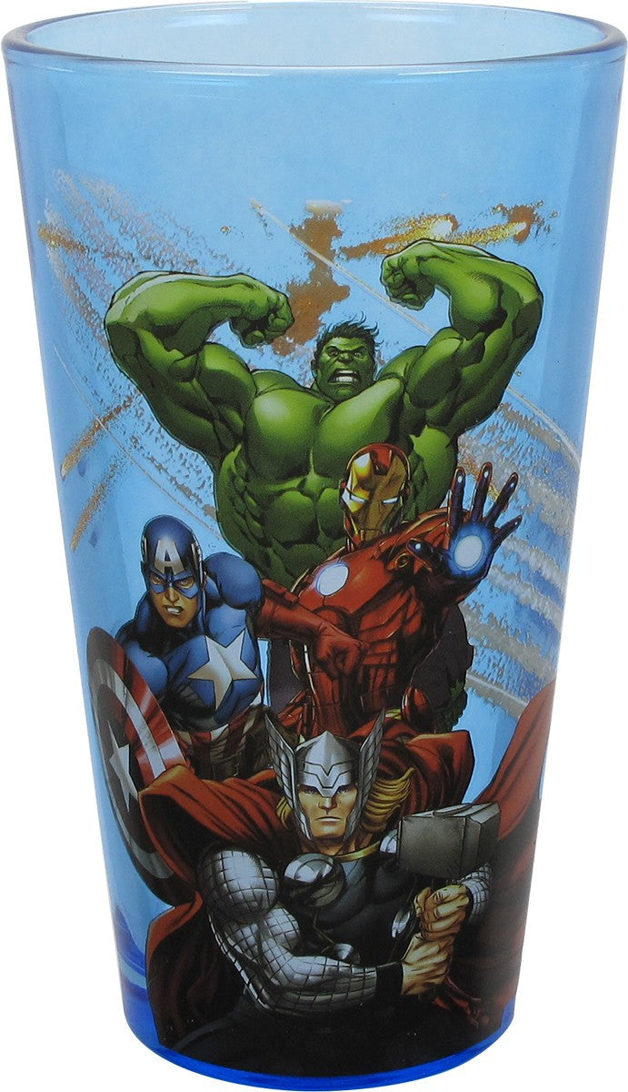 Avengers Heroes and Villains Pint Glass Set