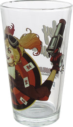 Harley Quinn Bombshell Close Up T.T. Pint Glass