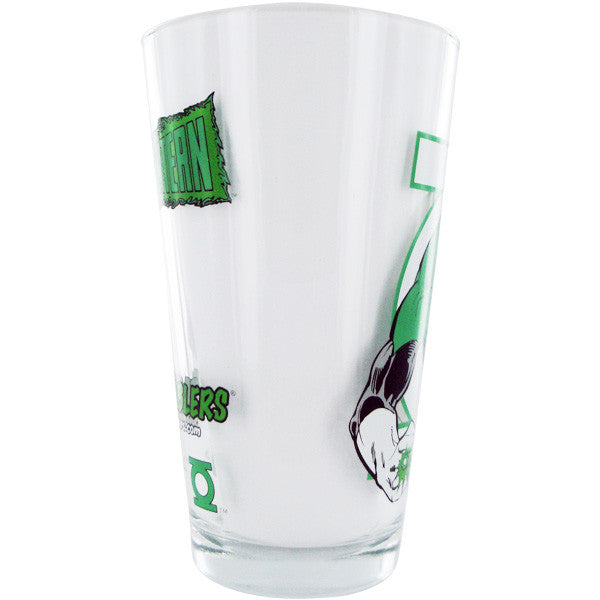 Green Lantern Run Glass