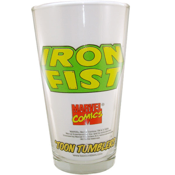 Iron Fist Punch Glass