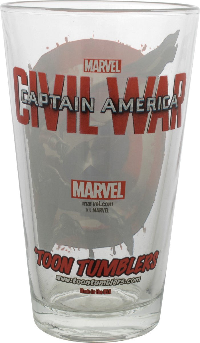 Captain America Civil War Falcon TT Pint Glass