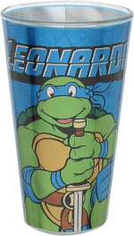 Ninja Turtles Mike and Leo Foil Pint Glass Set