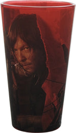 Walking Dead Daryl Dixon Red Pint Glass