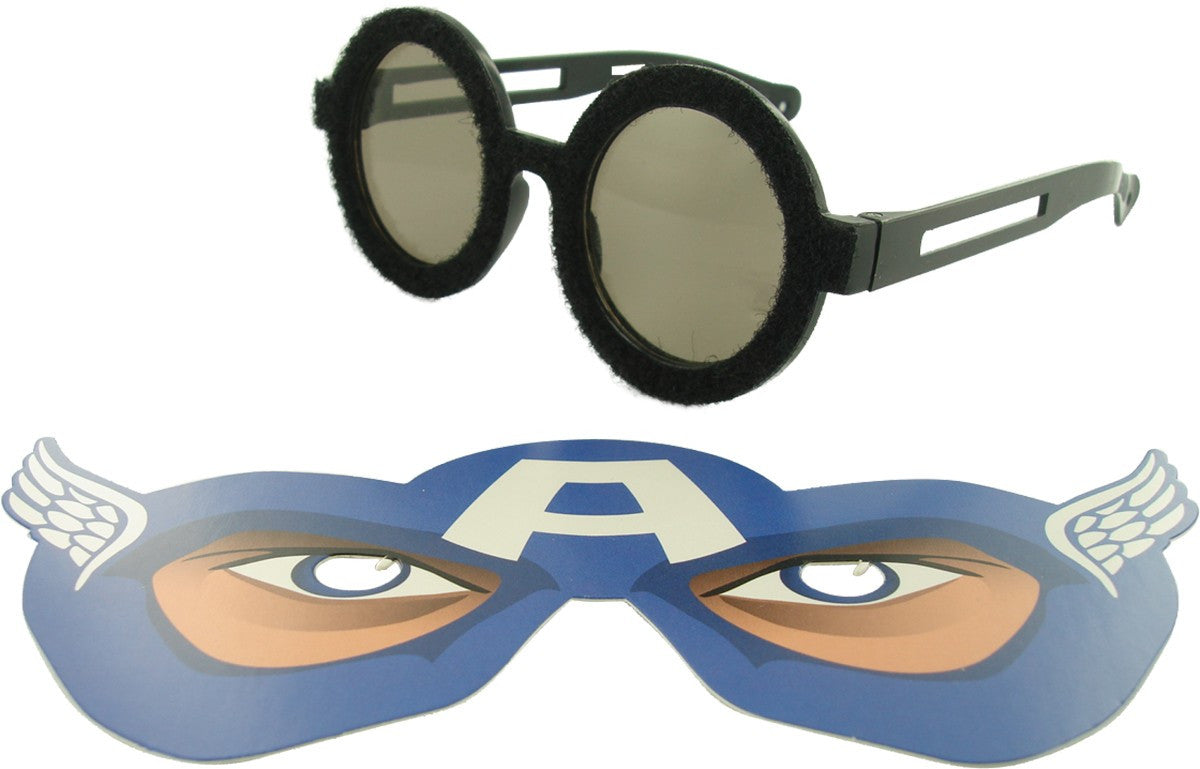 Avengers Cartoon Eyes Costume Glasses