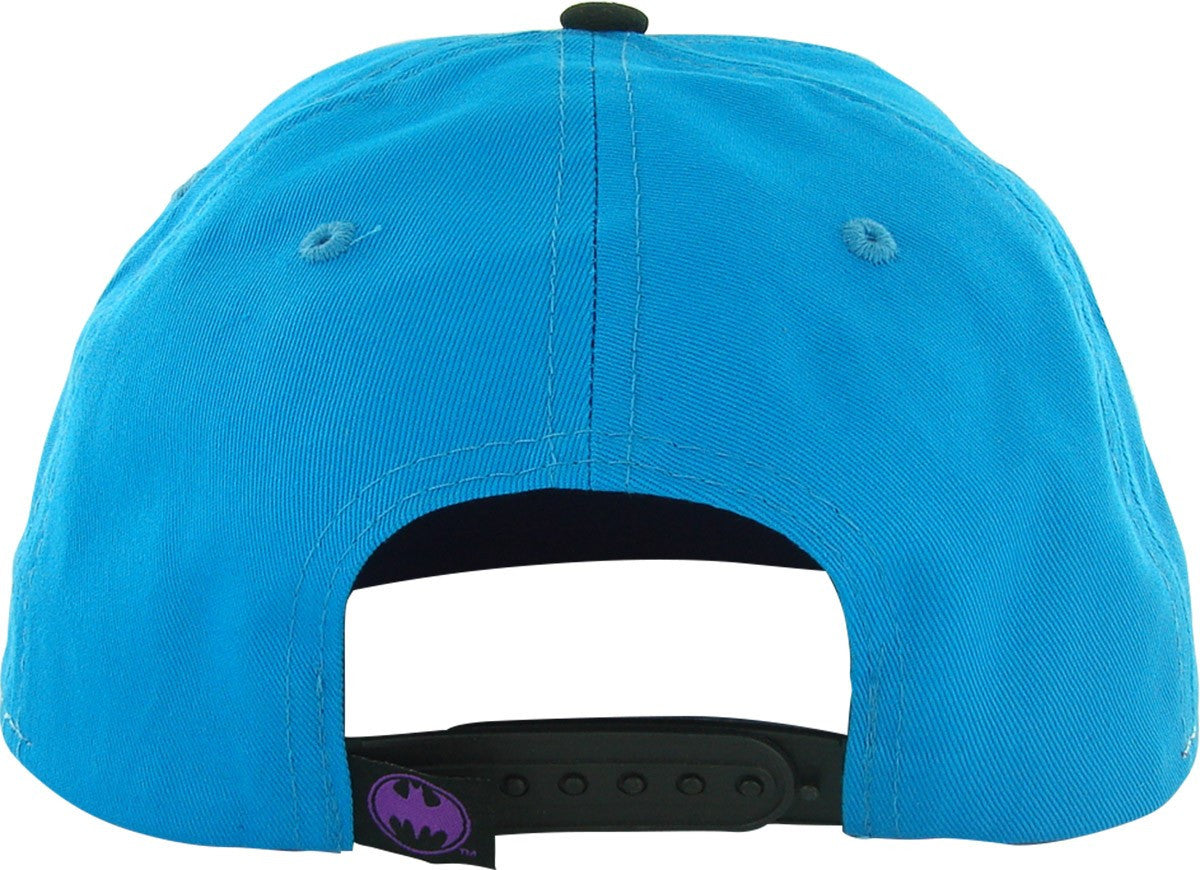 Batman Tricolor Purple Visor Hat