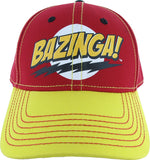 Big Bang Theory Bazinga Red Yellow Hat