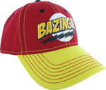 Big Bang Theory Bazinga Red Yellow Hat