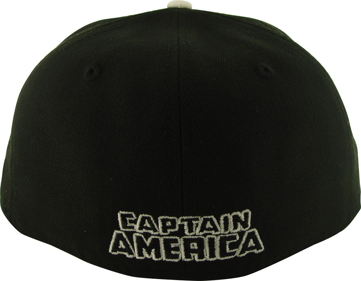 Captain America Glow Logo 59FIFTY Hat