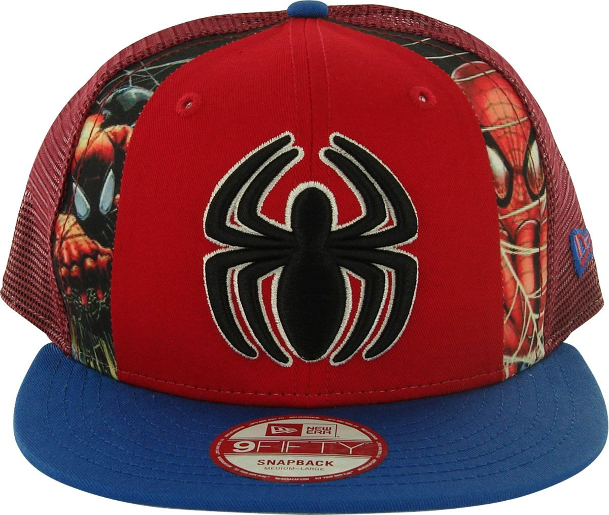 Spiderman Dye Slice Mesh 9FIFTY Hat