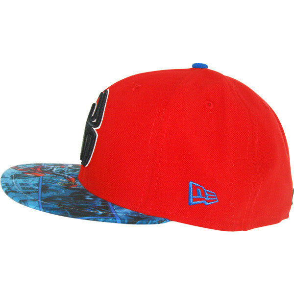 Spiderman Comic Visor 59Fifty Hat