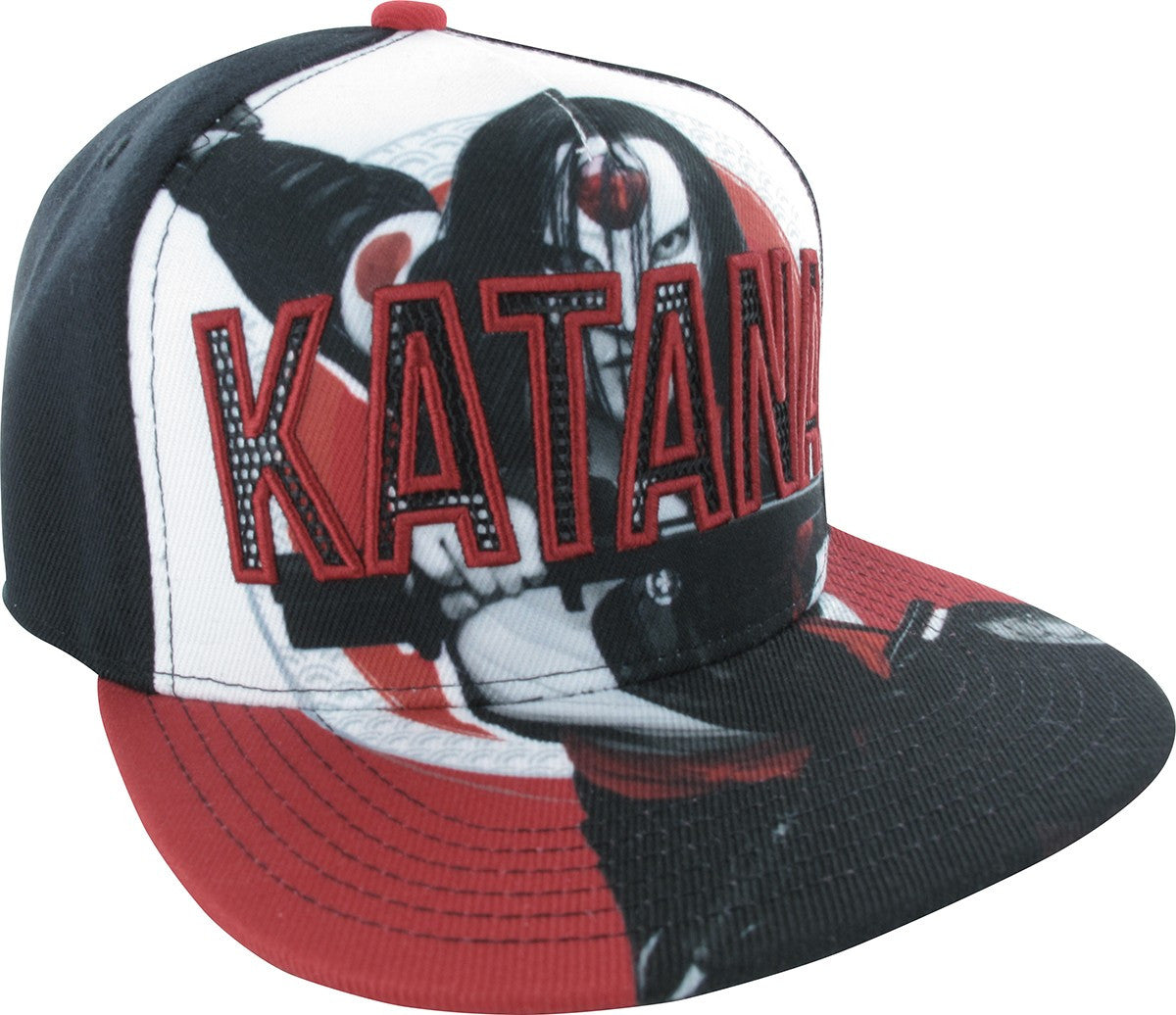 Suicide Squad Katana Snapback Hat