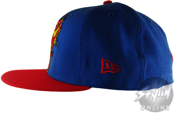 Superman Exploding Logo 59FIFTY Hat
