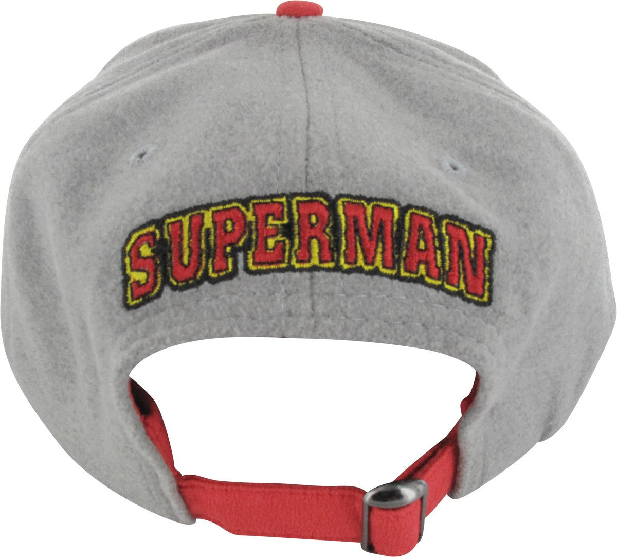 Superman Logo Felted Crown Buckle Hat