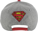 Superman Name Logo Heather Snap Hat