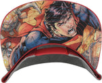 Superman Name Logo Heather Snap Hat