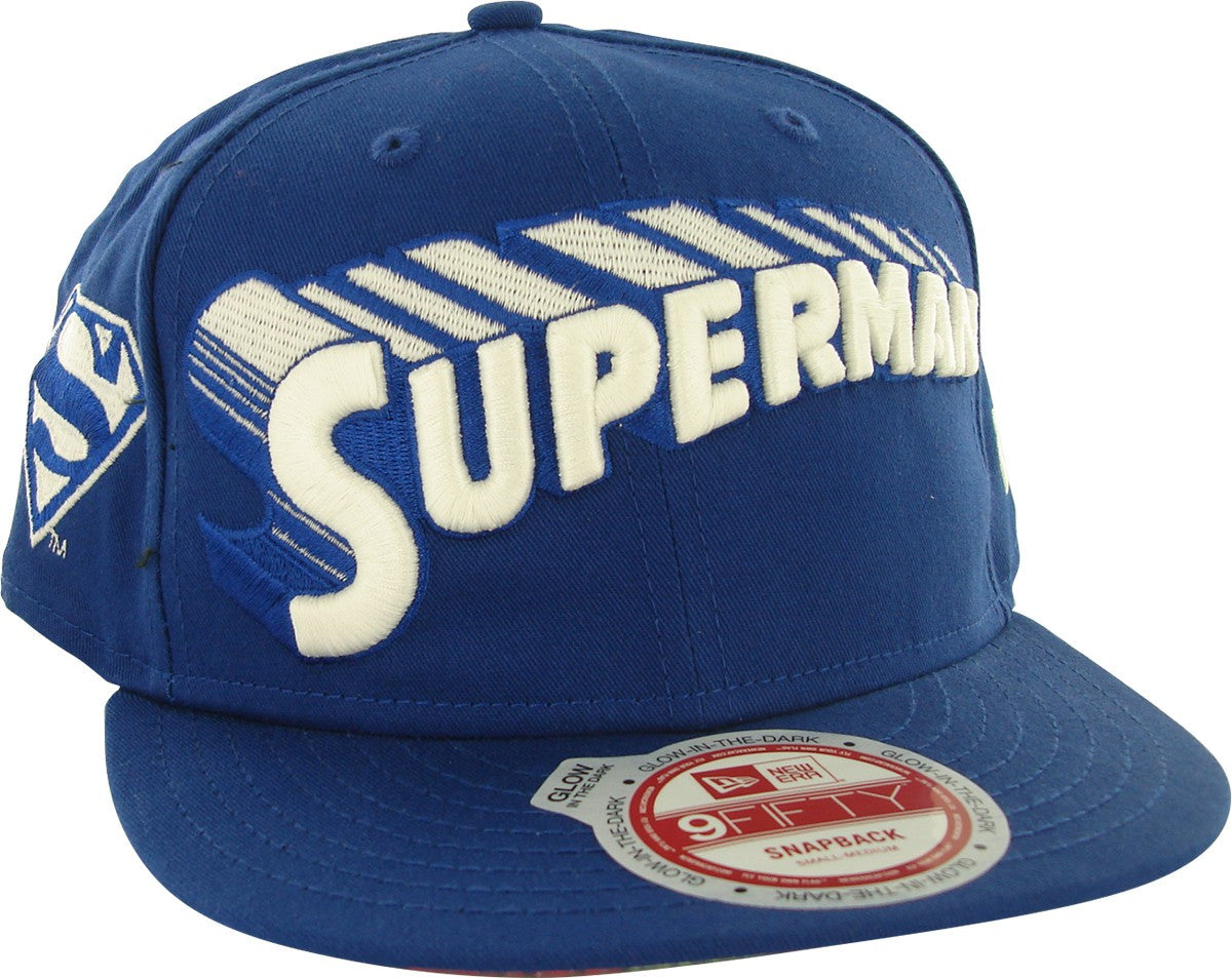 Superman Name Glow 9FIFTY Hat