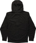 Batman Yellow Logo Pieced Poly Zip Hoodie