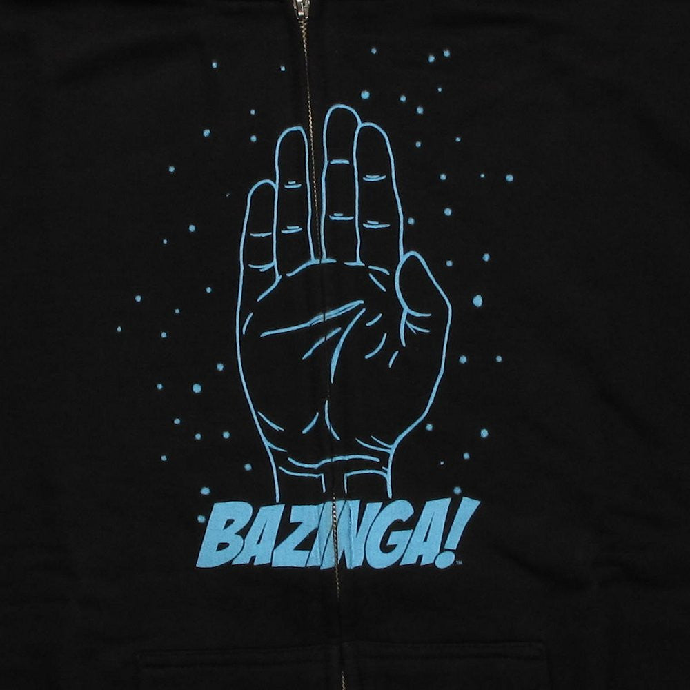 Big Bang Theory Spock Bazinga Hoodie