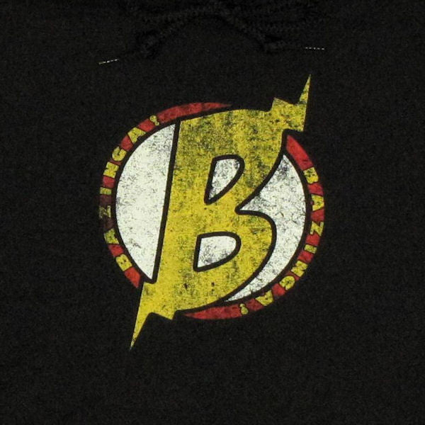 Big Bang Theory Bolted B Black Hoodie