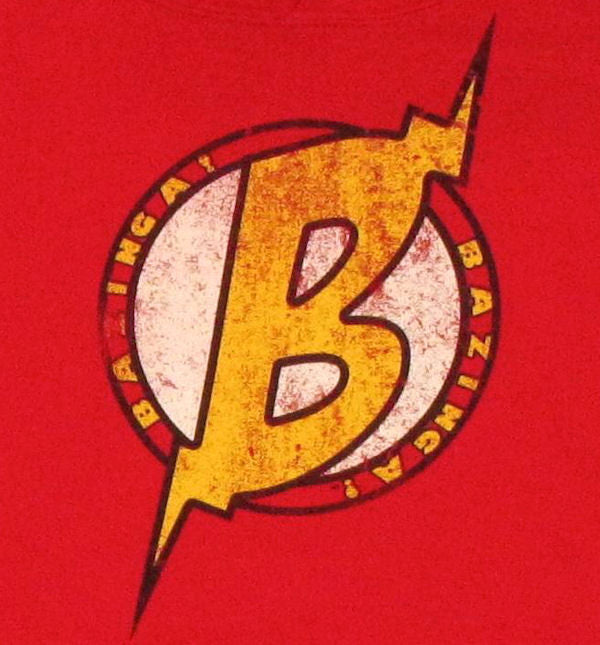 Big Bang Theory Bolted B Red Hoodie