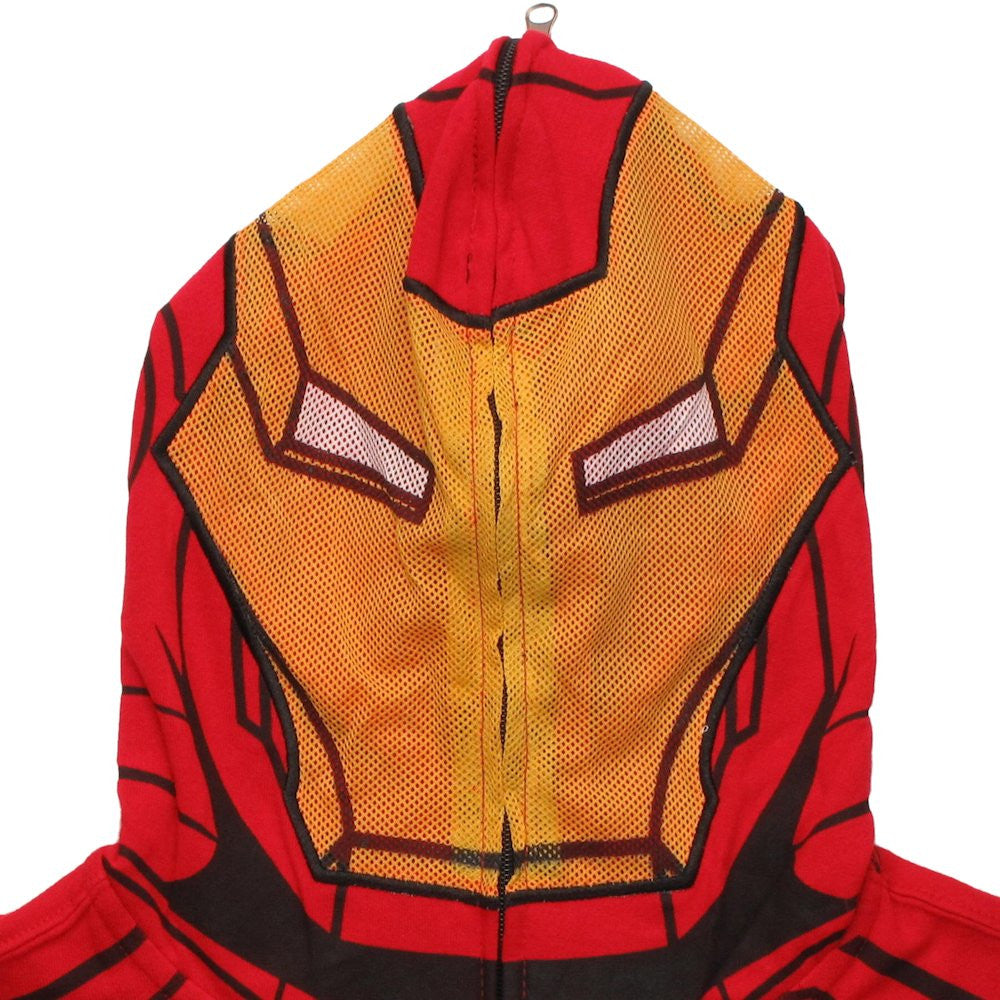 Iron Man Hood Zip Hoodie