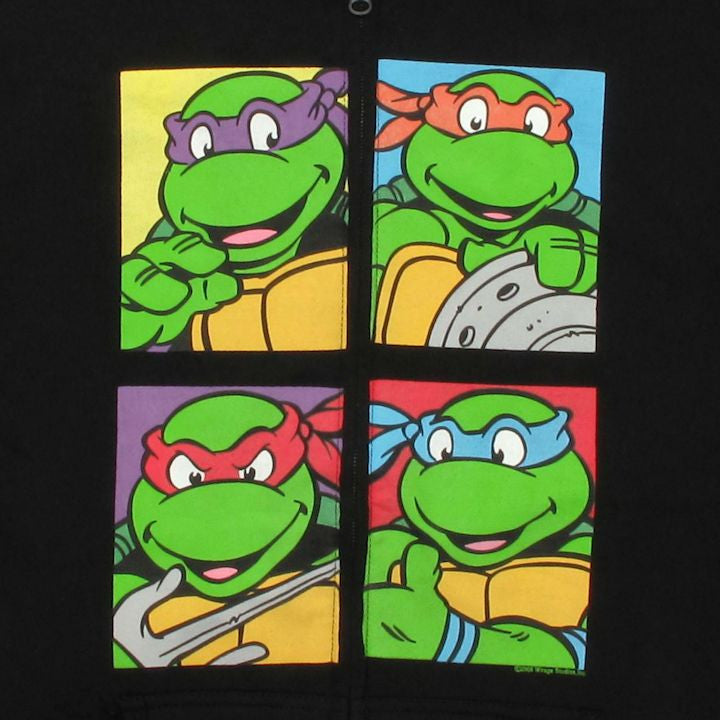 Ninja Turtles Group Squares Hoodie