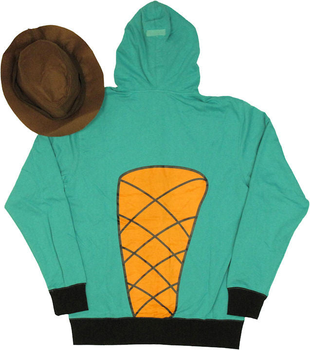 Phineas and Ferb Perry Costume Hoodie