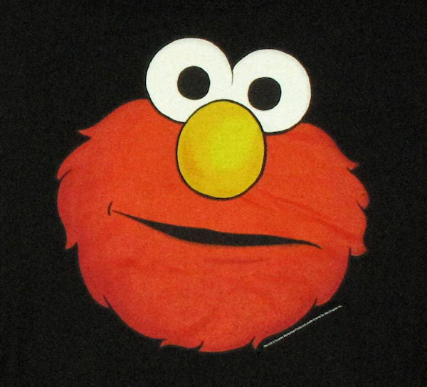Sesame Street Elmo Head Hoodie