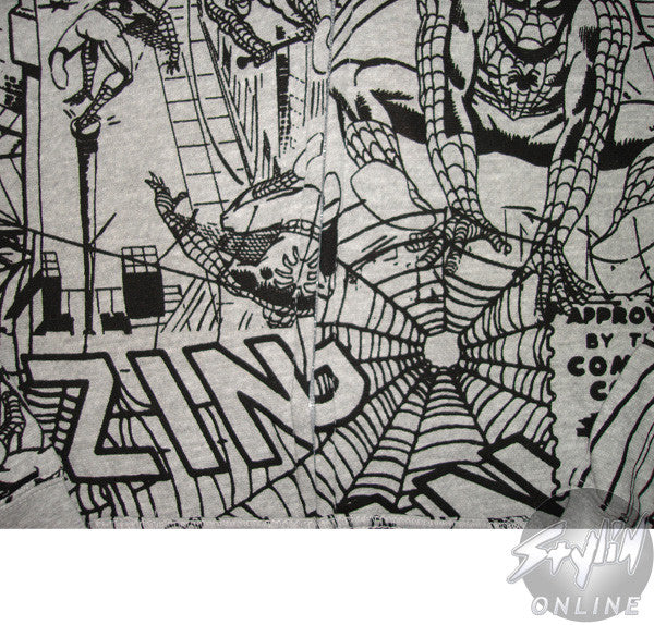 Spiderman Comic Panels Junior Hoodie