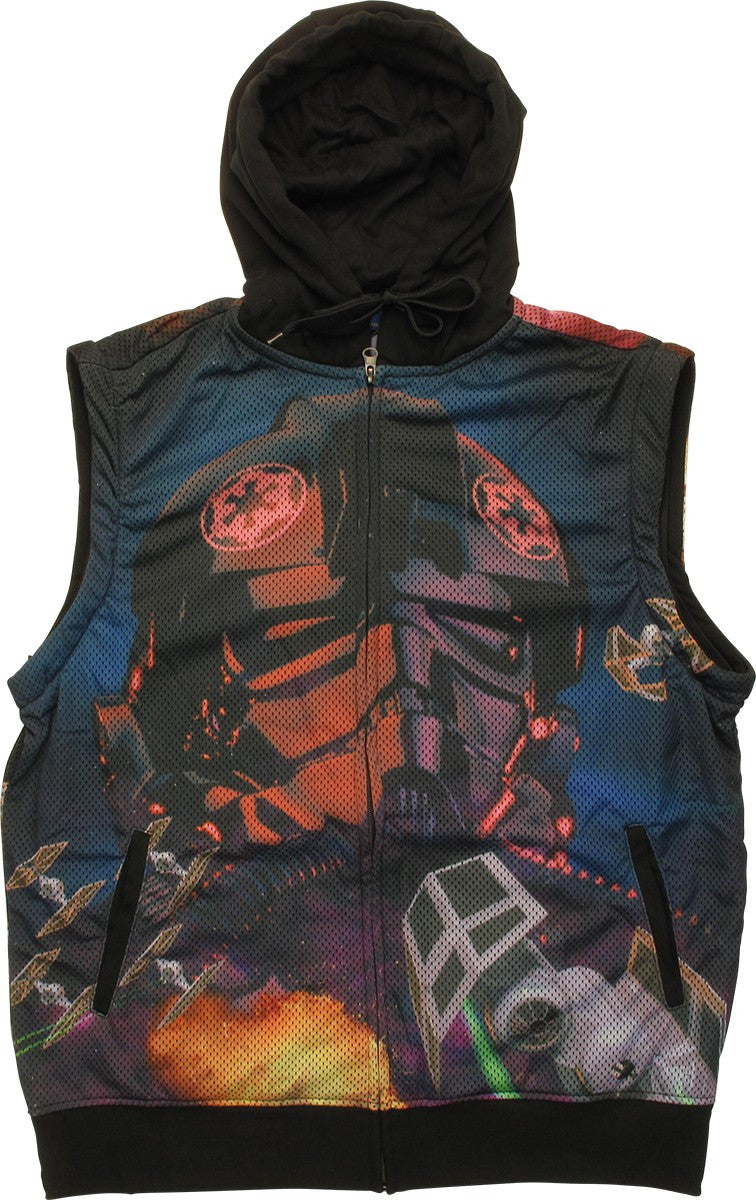 Star Wars TIE Pilot Battle Convertible Vest Hoodie