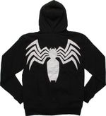 Venom Deluxe Suit Up Face Zip Hoodie