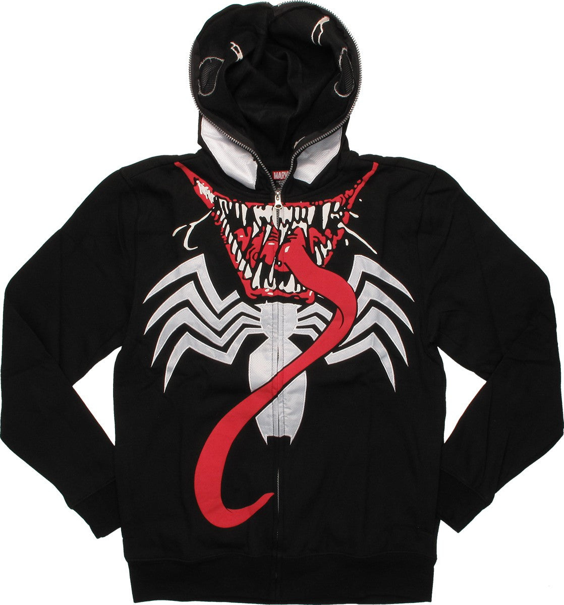 Venom Deluxe Suit Up Face Zip Hoodie – Stylin Online