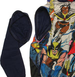 X Men Group Blast Sublimated Overlay Convertible Vest Hoodie