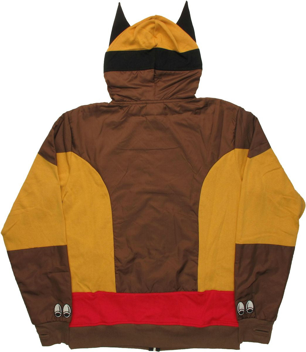 Wolverine Brown Costume Hoodie