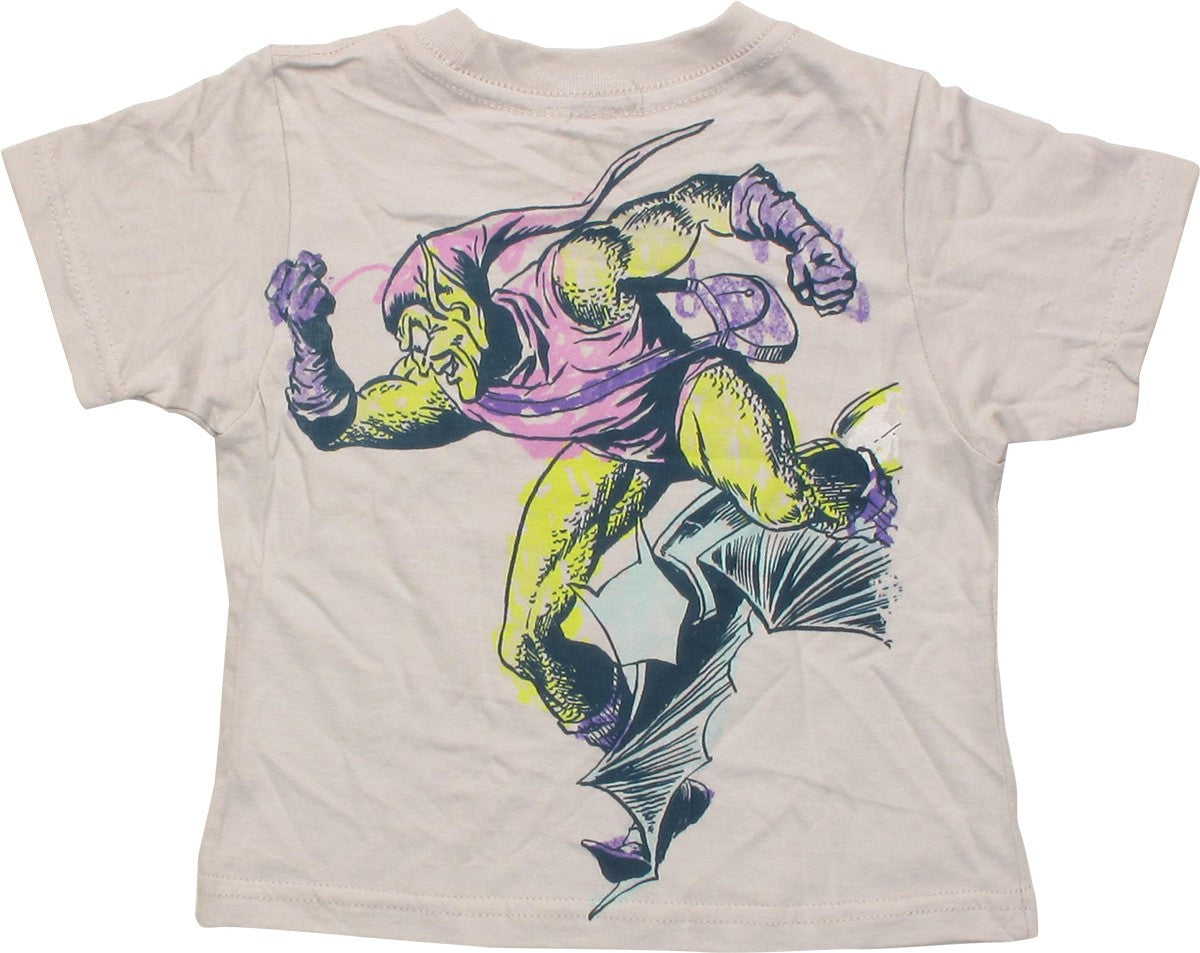 Spiderman Green Goblin Double Sided Infant T-Shirt