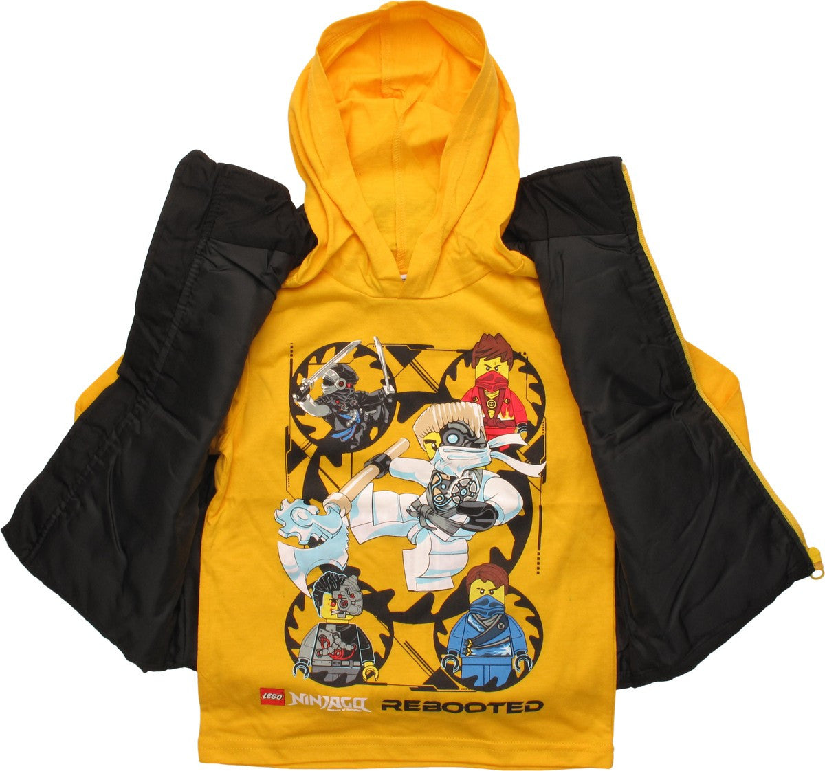 Lego Ninjago Hood Shirt Sleeveless Juvenile Jacket