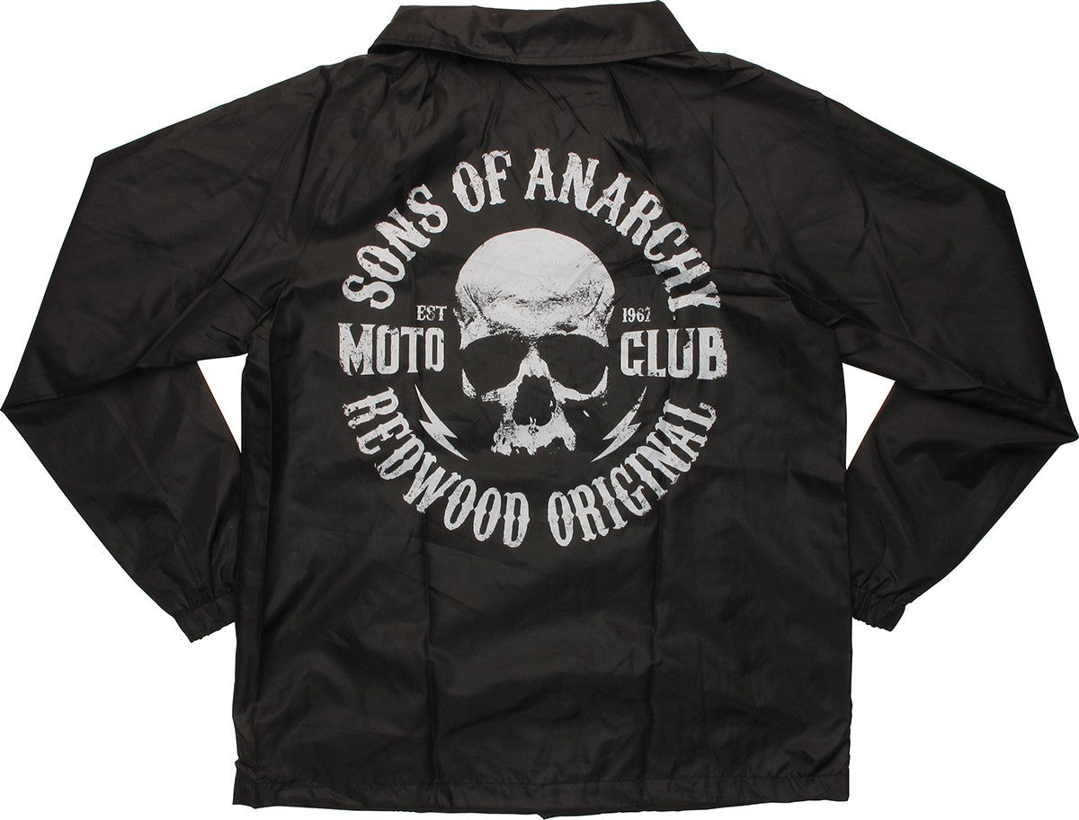 Sons of Anarchy SAMCRO Coach Snap Jacket