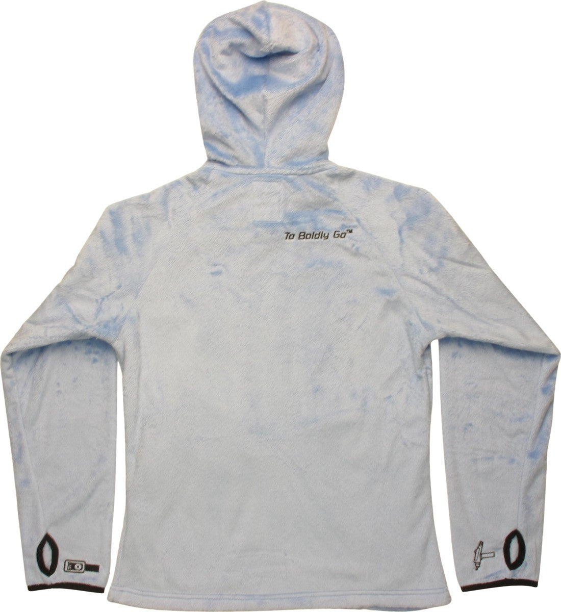 Star Trek TOS Sciences Hooded Fleece Womens Jacket