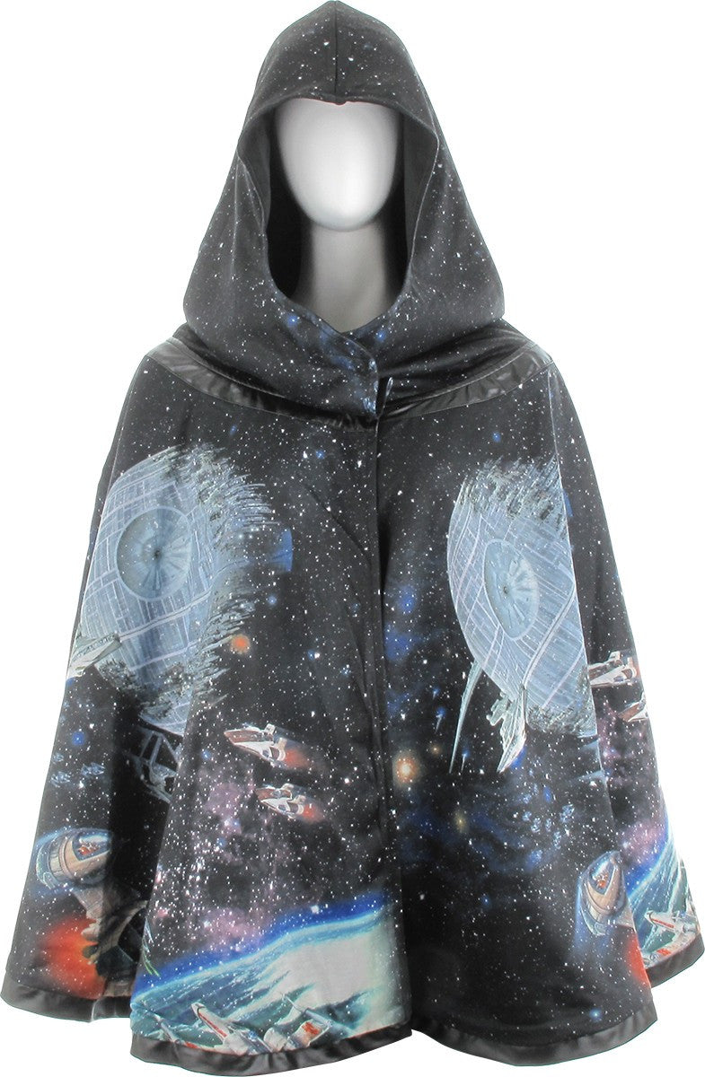 Star Wars Vader Galaxy Reversible Hooded Cape