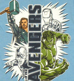 Avengers Movie UV Ink Juvenile T Shirt