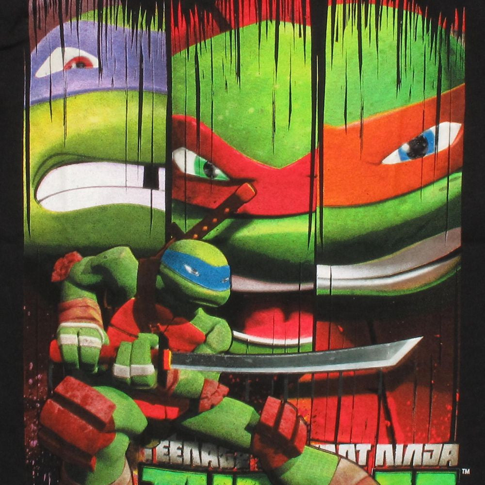 Ninja Turtles Leonardo Banners Juvenile T Shirt
