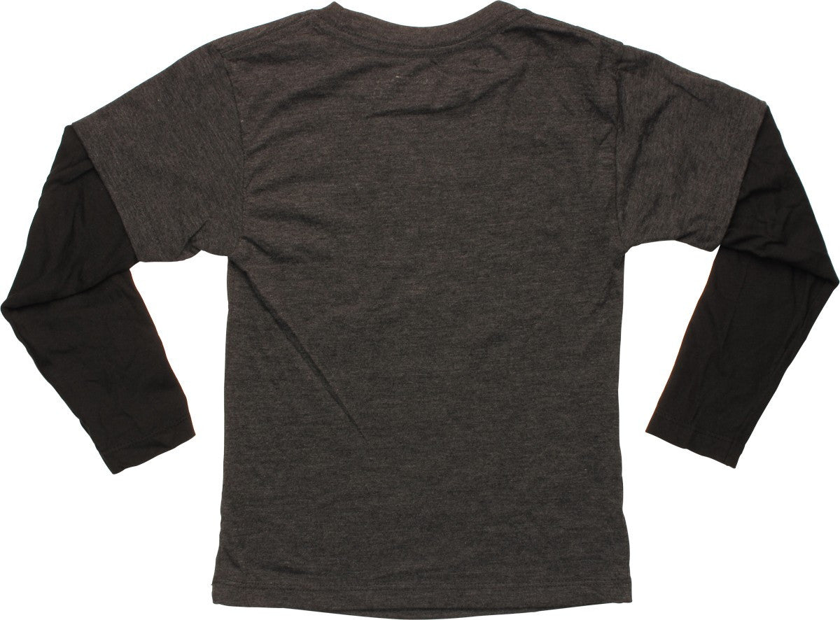 Sesame Street Neon Characters LS Juvenile T-Shirt