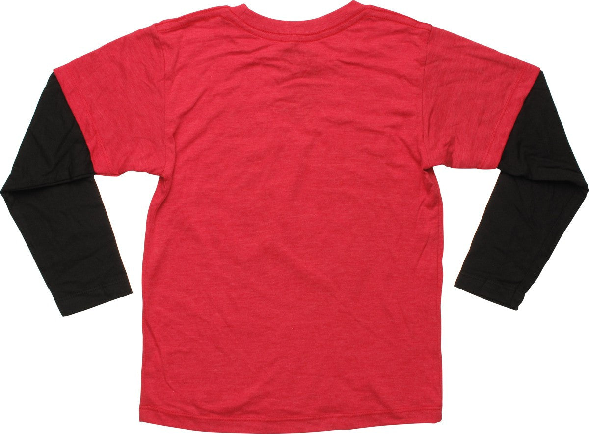 Star Wars Droids Red Long Sleeve Juvenile T-Shirt