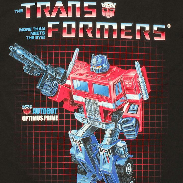 Transformers Optimus Box Art Juvenile T Shirt