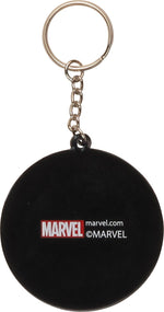 Captain America Shield Logo Keychain