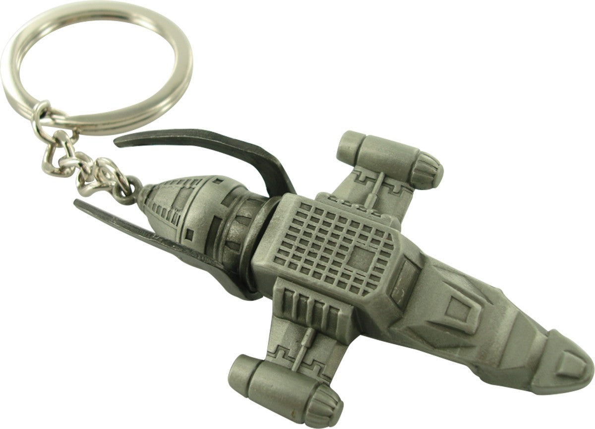 Firefly Ship Metal Keychain