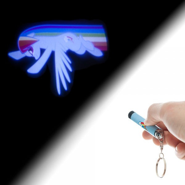 My Little Pony Rainbow Dash Flashlight Keychain