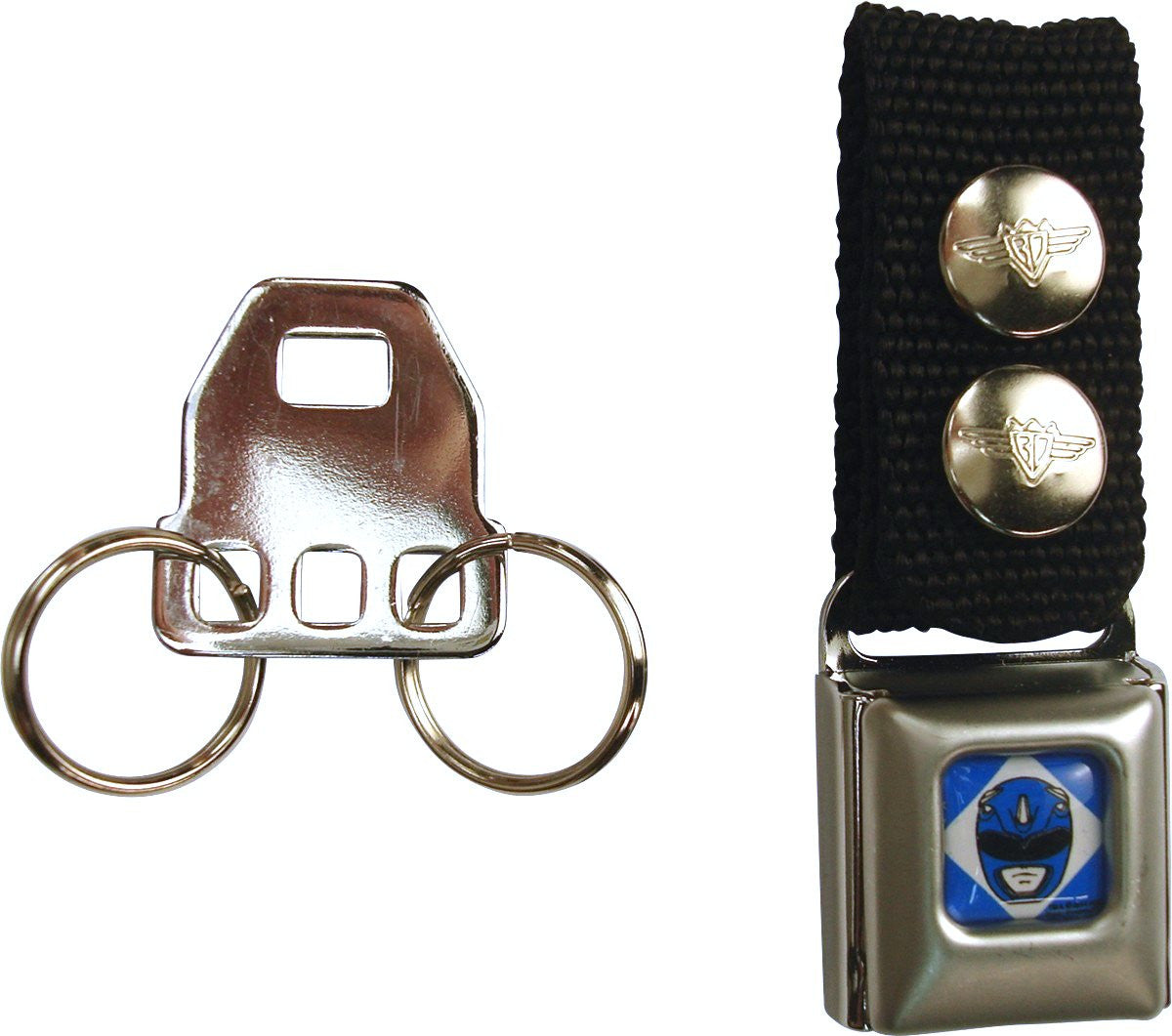 Power Ranger Key Belt Power Rangers Blue Ranger Buckle Keychain – Stylin Online